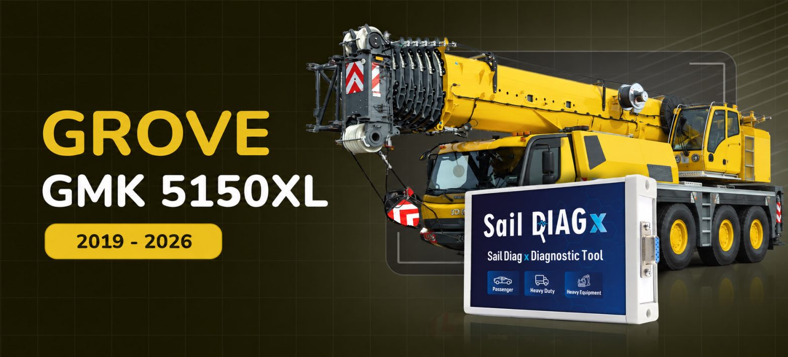 Grove GMK 5150XL diagnostic support 2019-2026